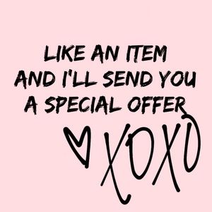 LIKE AN ITEM AND SAVE 💕